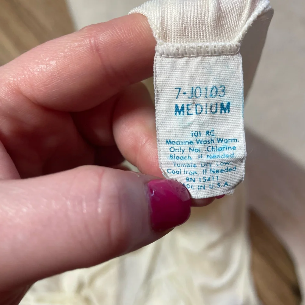 Vintage Vandemere romantic, Victorian, Cottagecore, Croquette Night slip gown - Picture 8 of 9